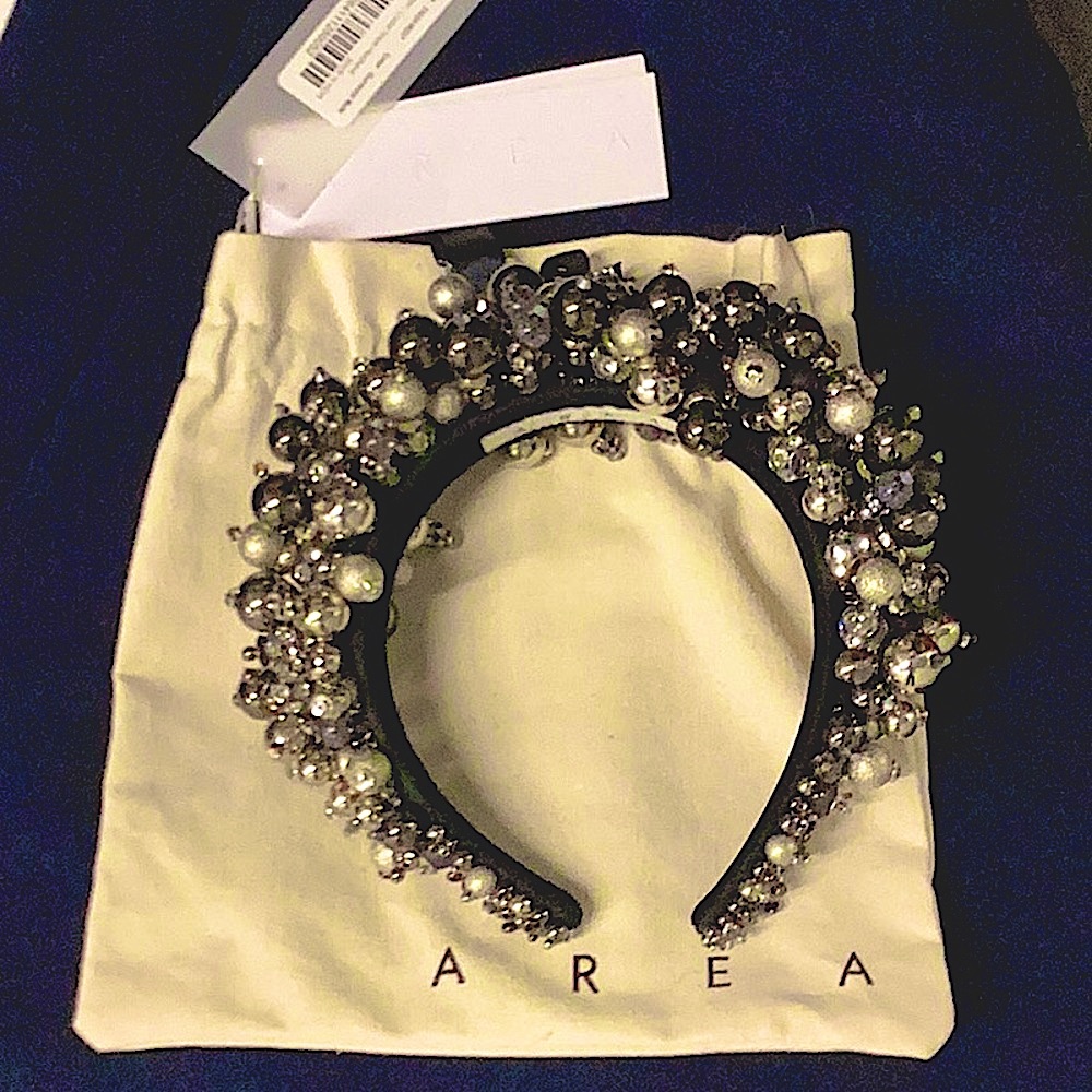 AREA Crystal Grape Headband